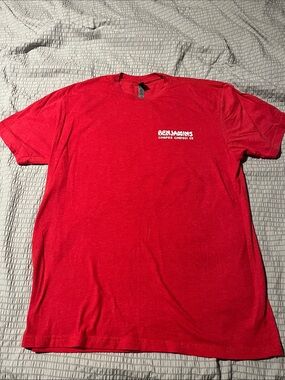 Benjamin’s Corpus Christi TX Graphic T-Shirt Large Red Restaurant Logo Tee